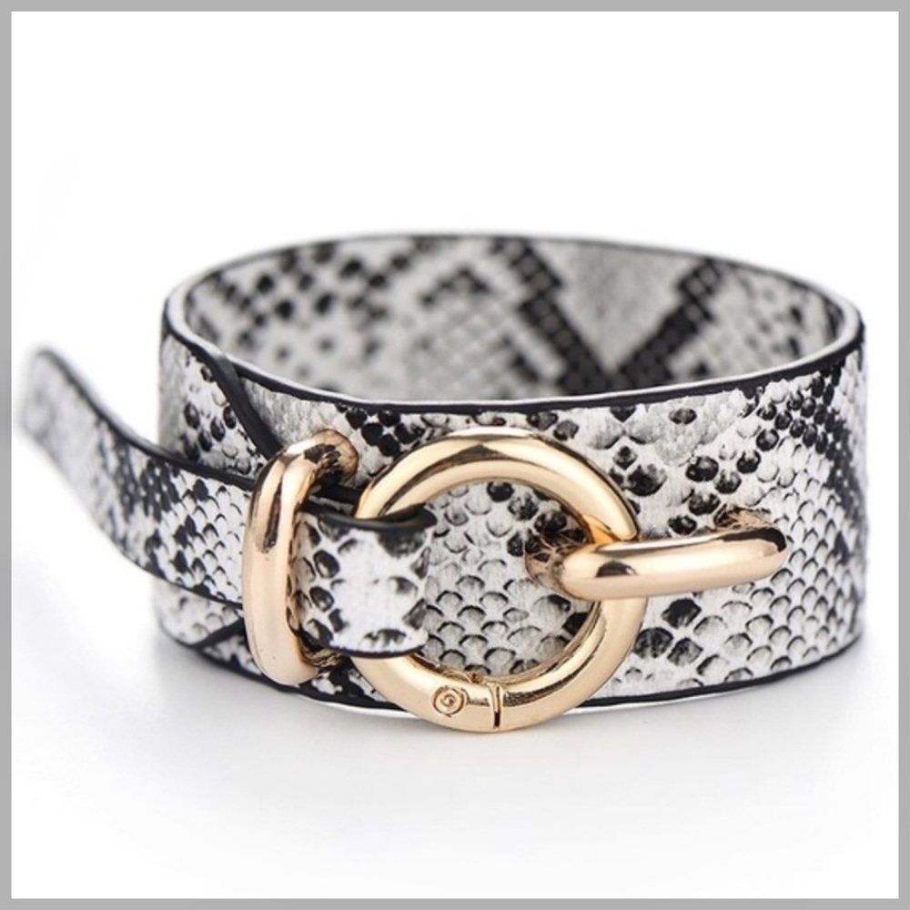 ✨NEW✨ Snakeskin Bracelet 💫